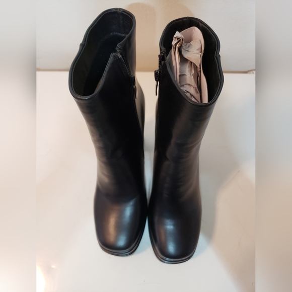 DREAM PAIRS Women's Platform Ankle Boots Chunky High Heels size 9 NEW NO… - Picture 10 of 16